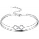 Infinity Bracelets And Anklet Bracelets For Women Adjustable Length Gift For Mother's Day